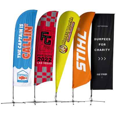 Custom Feather Flags | Advertising Flags | Beach Flags | Personalized Flags for Business