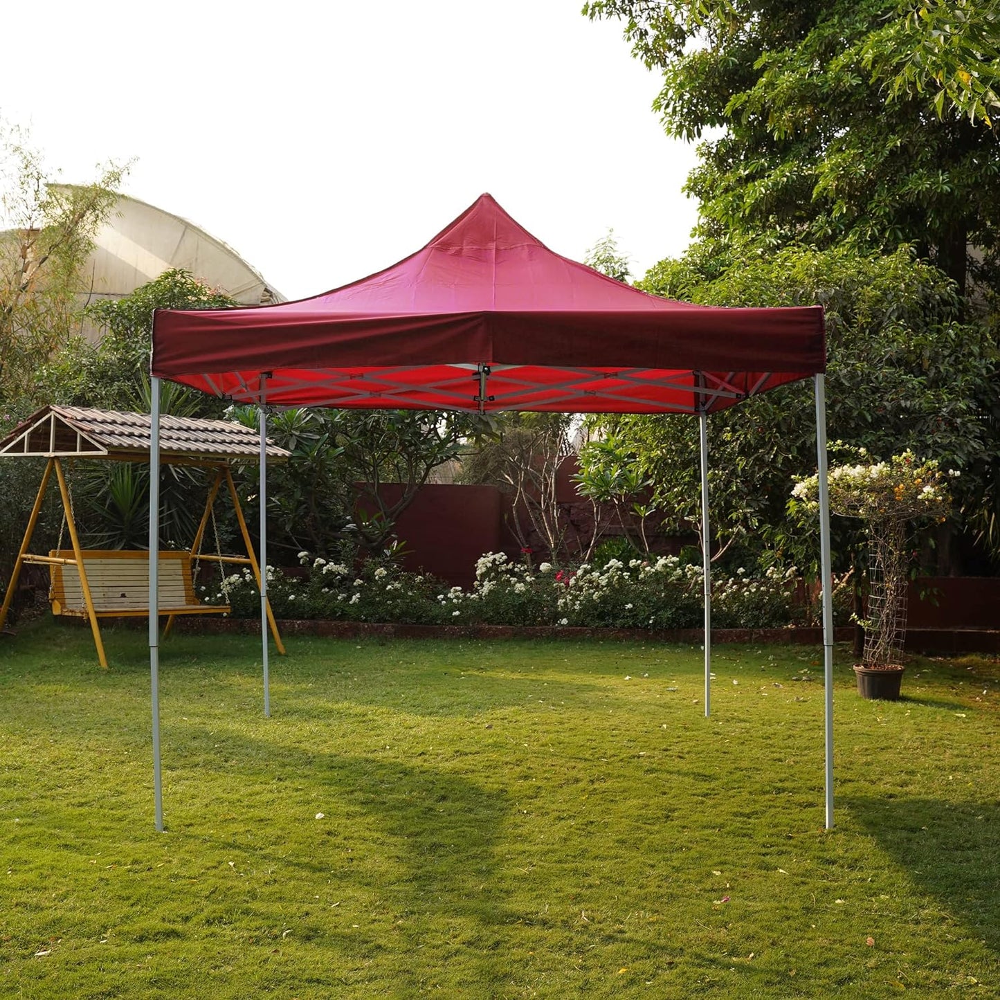 Nibson Durable & Stylish Waterproof Gazebo Tent/Canopy 10x10 ft - Perfect for Outdoor & Terrace Garden